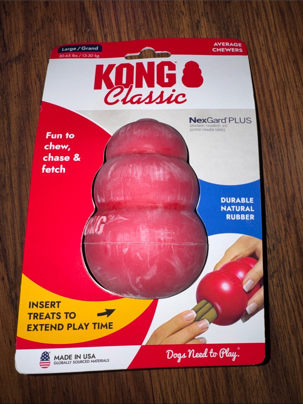 Kong Classic Chew Toy C2.B1.M